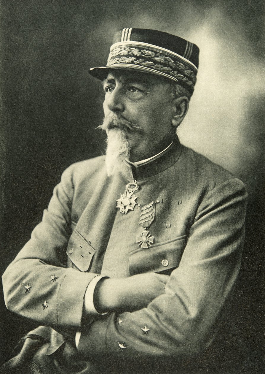 Generál Marie Jean Auguste Paulinier (1861-1927), 20. století (foto) od French Photographer