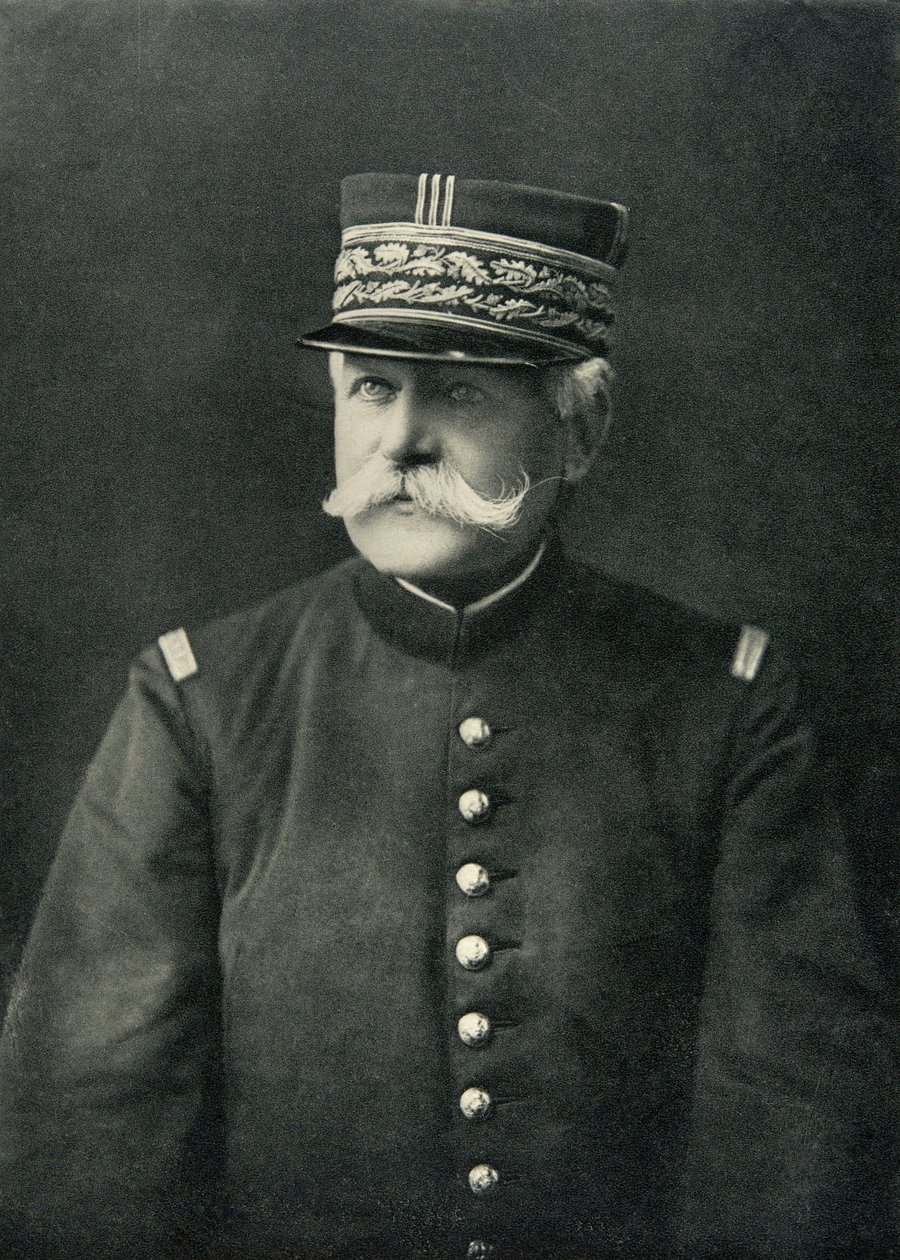 Generál Maurice Sarrail (1856-1929), 20. století (foto) od French Photographer