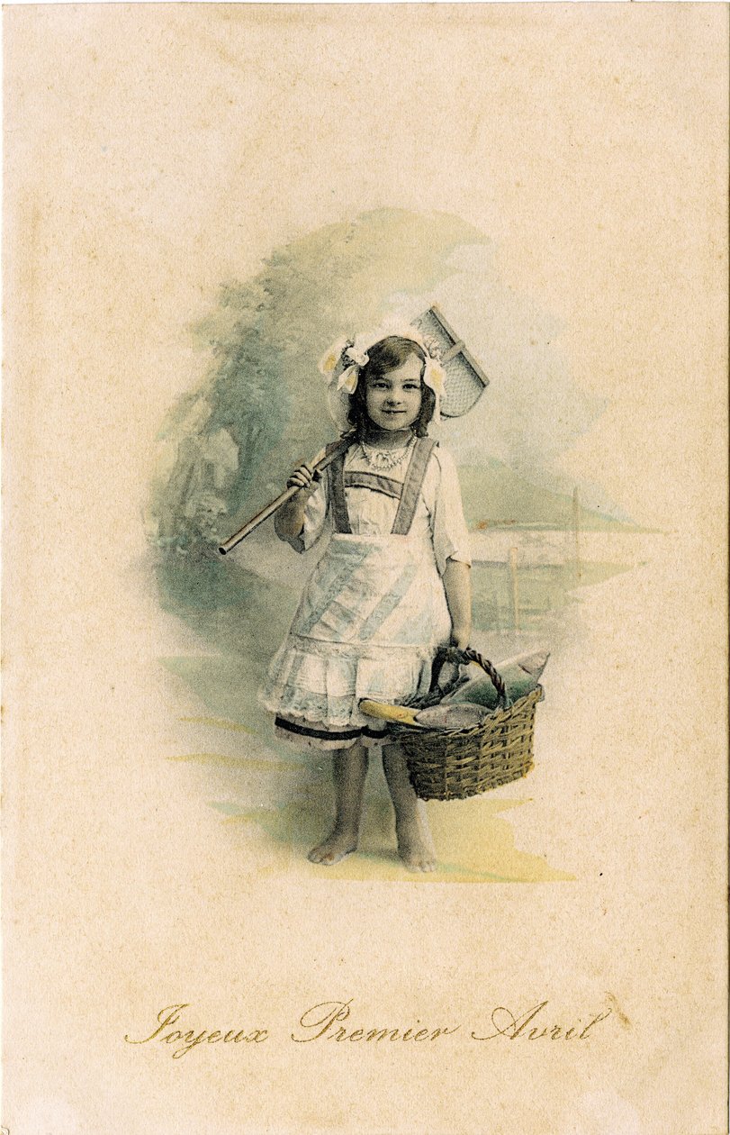 Šťastný aprílový den, 1906 (barevné fotografie) od French Photographer