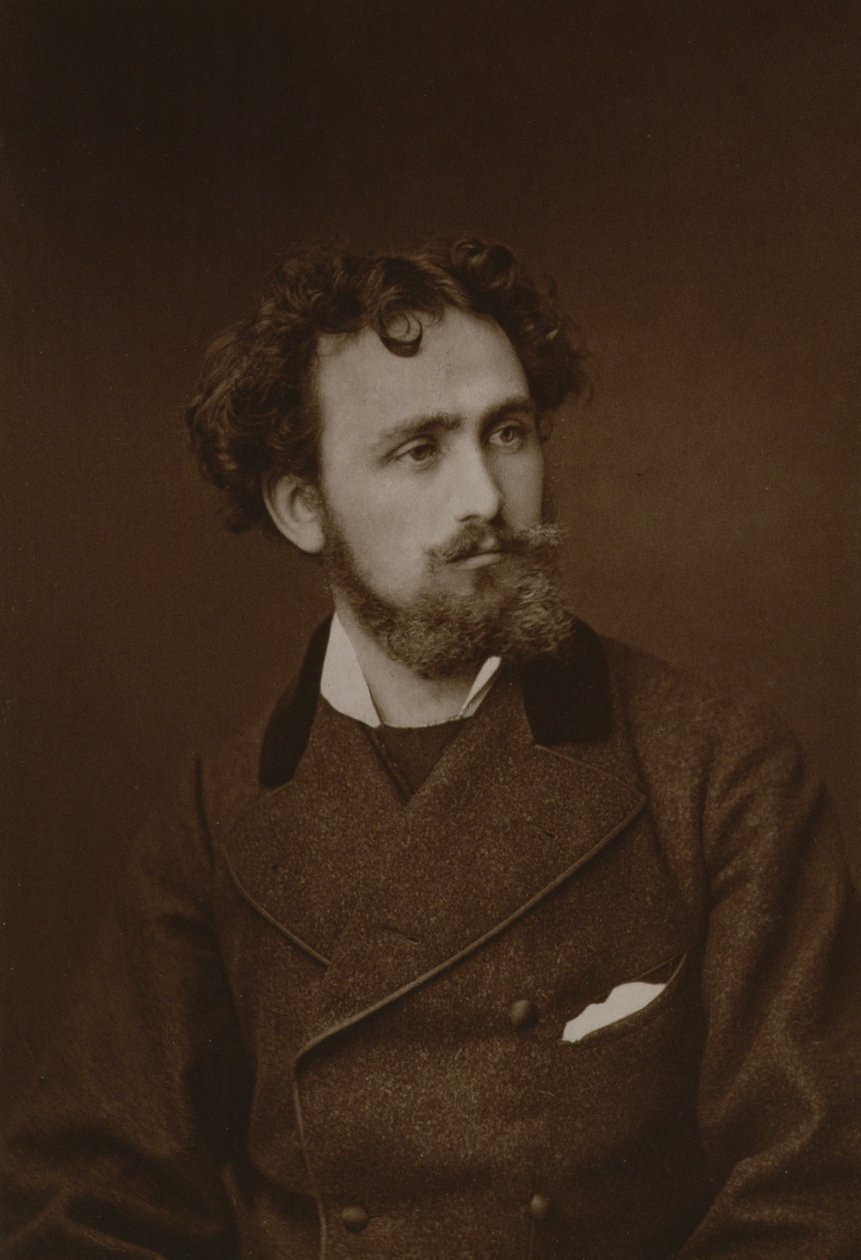 Henri Eugene Delacroix (1845-s. 1929), z Galerie Contemporaine, kolem 1874-78 od French Photographer