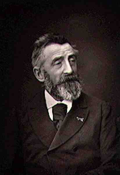 Henri Joseph Harpignies (1819-1916), z "Galerie Contemporaine", asi 1874-78 (čb fotografie) od French Photographer
