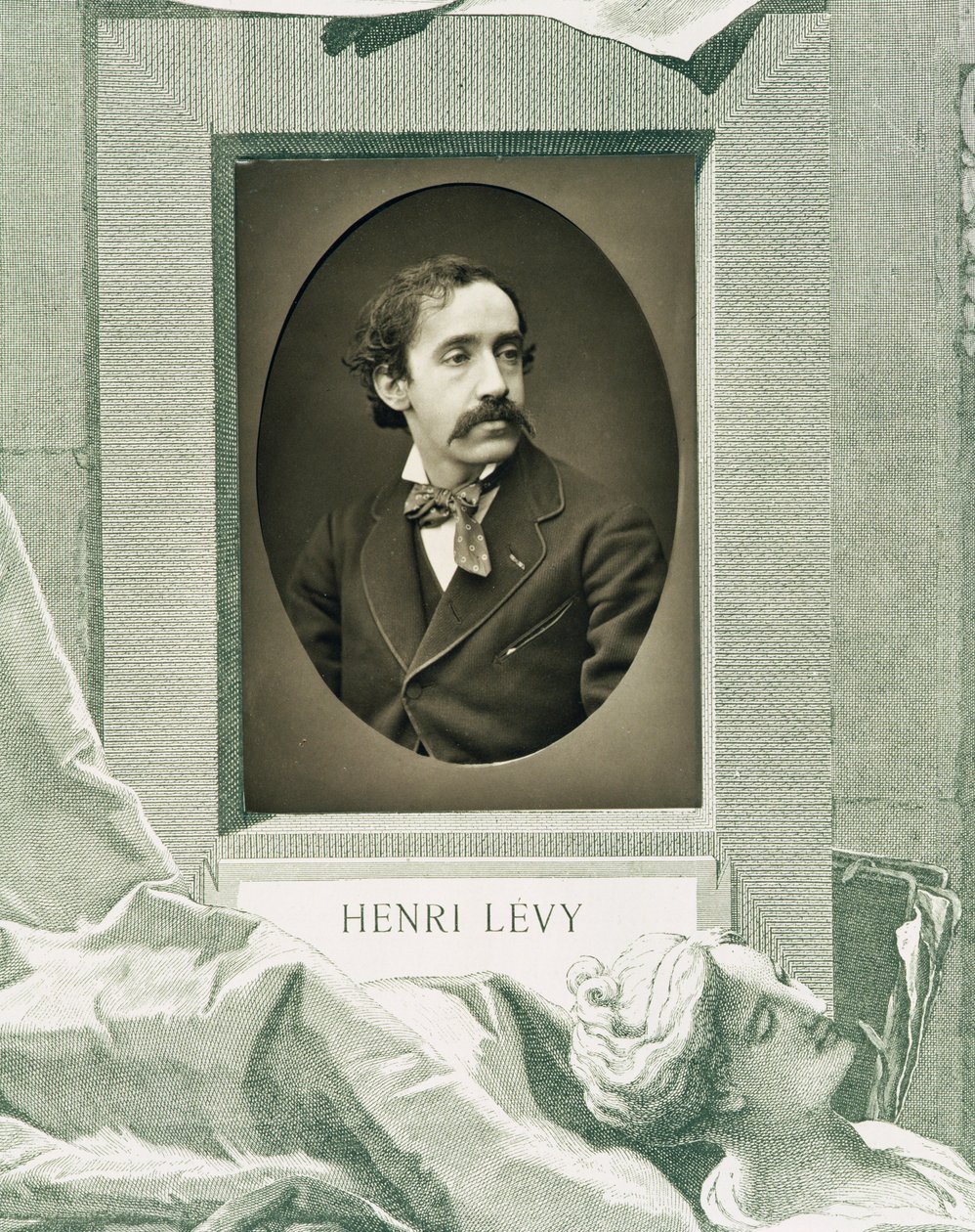 Henri Levy (1840-1904), z Galerie Contemporaine, kolem 1874-78 od French Photographer