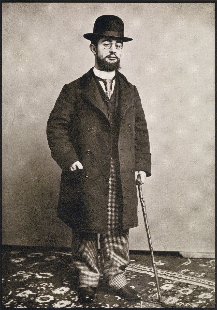 Henri de Toulouse-Lautrec, z „Toulouse-Lautrec“ od Gerstle Macka, publikoval 1938 od French Photographer
