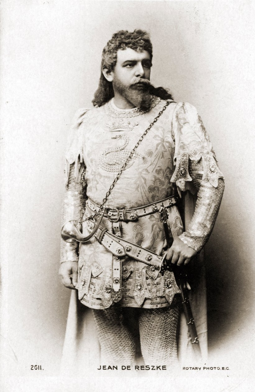 Jean de Reszke jako Romeo v opeře Romeo a Julie od Charlese Françoise Gounoda od French Photographer