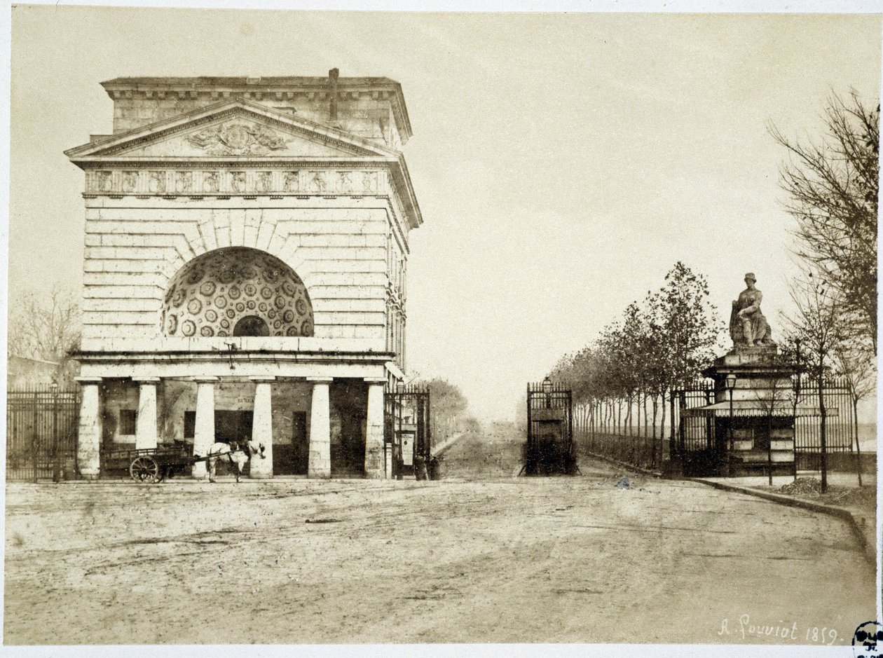Bariéra Passy na fotografiích „bariéry Paříže“ od Gouviota od French Photographer