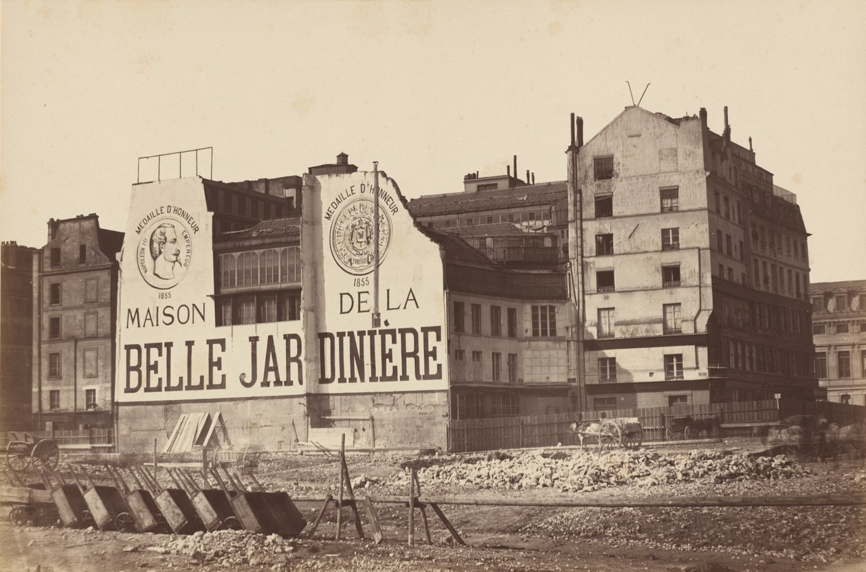 Maison de la Belle Jardinière, 1866 nebo 1867 (foto) od French Photographer