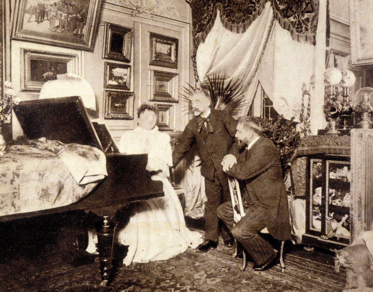 Mallarme a Manet - fotografie od French Photographer