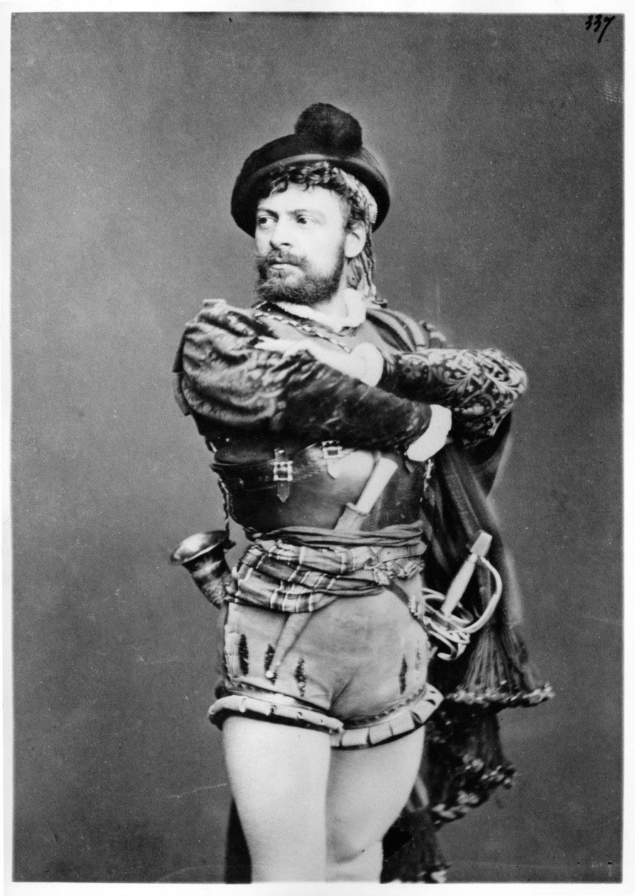 Mounet-Sully (1841-1916) jako Hernani v 
