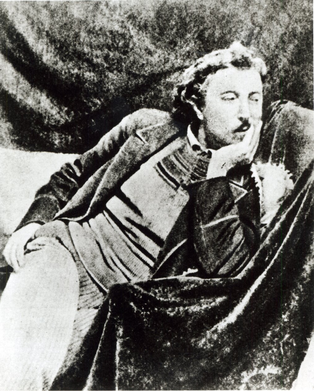 Paul Gauguin (1848-1903) (čb fotografie) od French Photographer