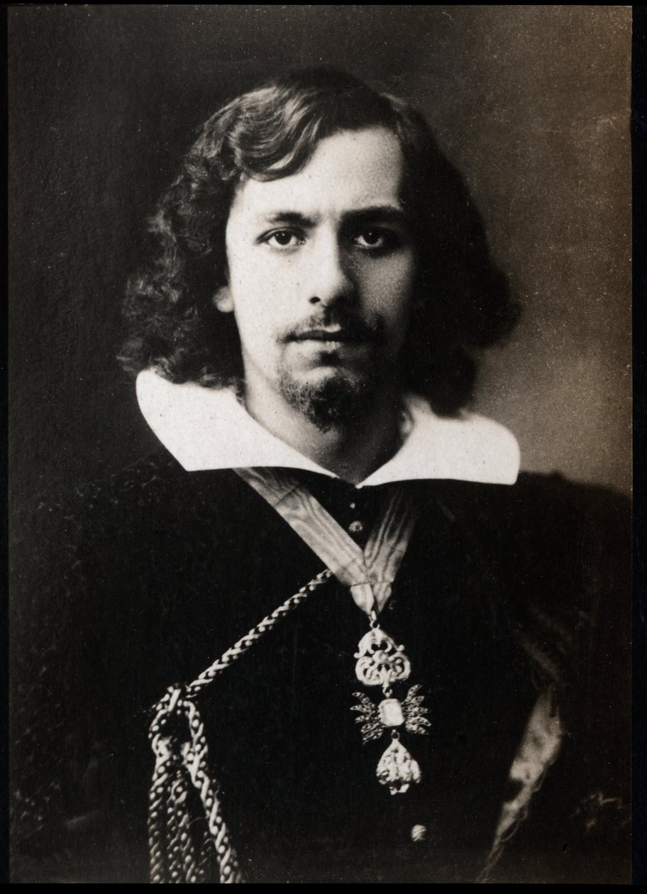 Portrét Alberta Lamberta Filse (1865-1941), francouzského herce. od French Photographer
