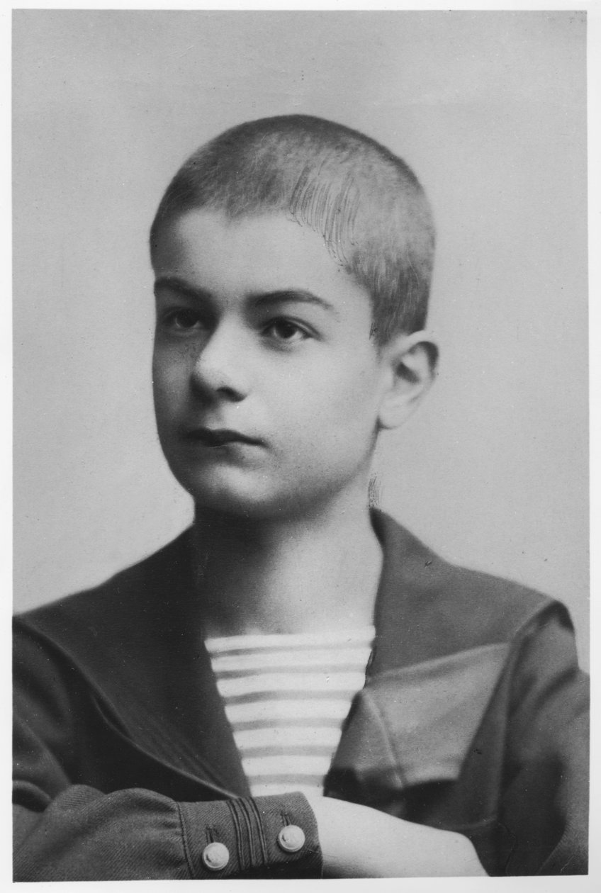 Portrét Aleksandara Obrenoviče, krále Srbska, 1889 od French Photographer