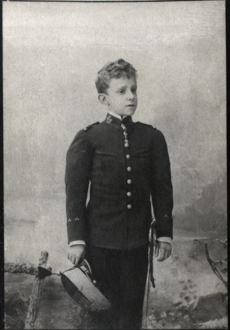 Portrét španělského krále Alfonse XIII. (1886-1941). od French Photographer