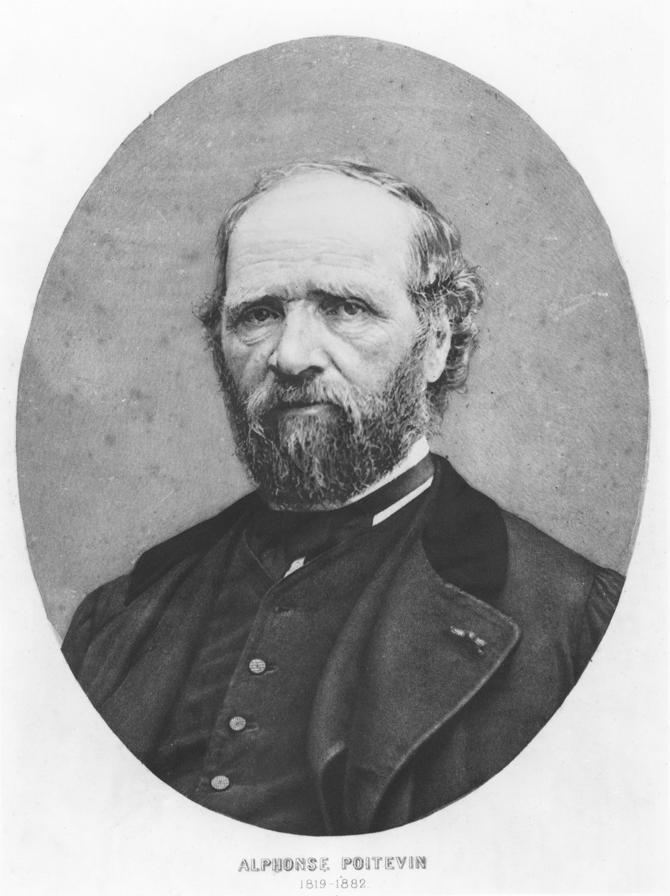 Portrét Alphonse Poitevina od French Photographer