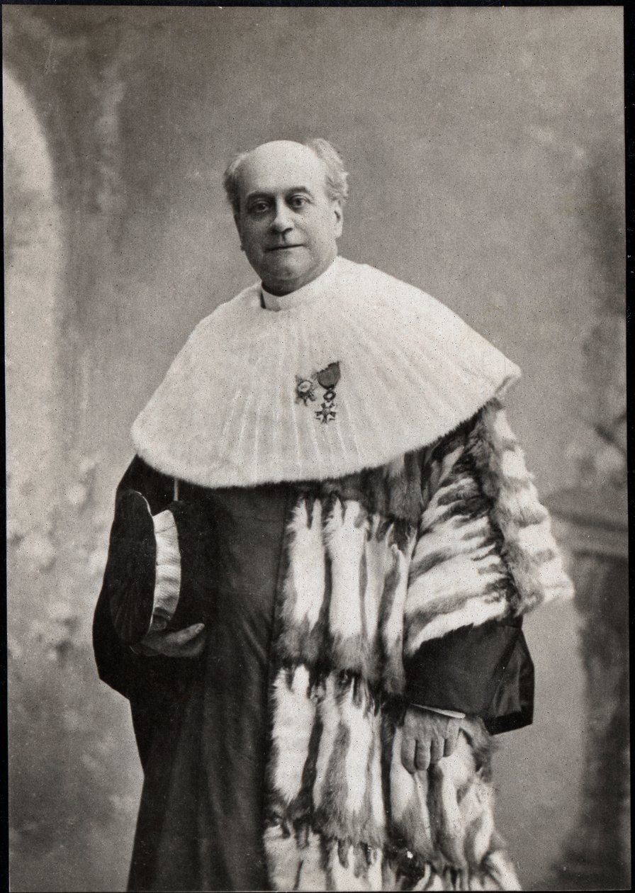 Portrét Charlese Mazeaua, (1825-1905), francouzského soudce a politika. od French Photographer