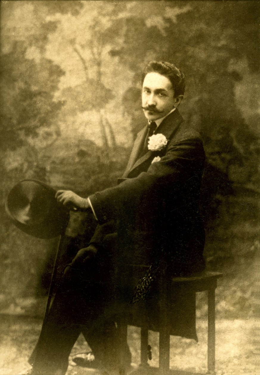 Portrét hraběte Roberta de Montesquiou od French Photographer