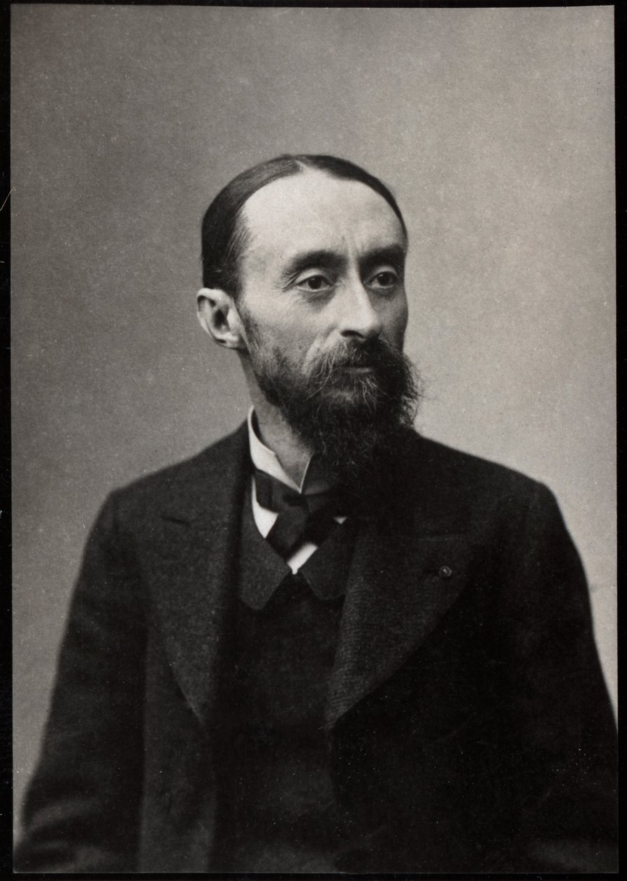 Portrét Fernand Cormon (1845-1924), francouzský malíř. od French Photographer