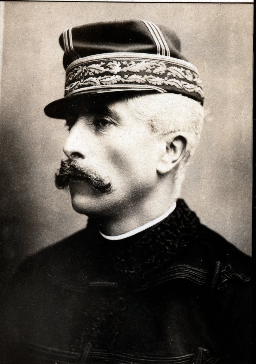 Portrét Gastona, markýze de Galliffet (1830-1909), francouzského generála a politika. od French Photographer