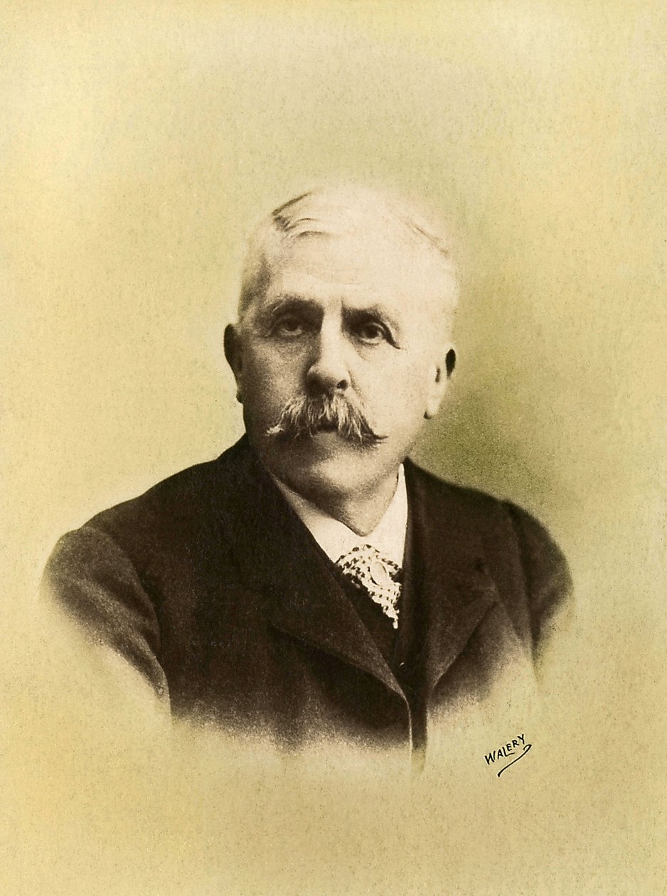 Portrét Georgese Bergera (1834-1910), důlního inženýra, francouzského politika. od French Photographer