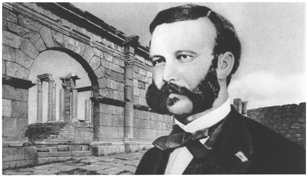 Portrét Henriho Dunanta (1828-1910) od French Photographer