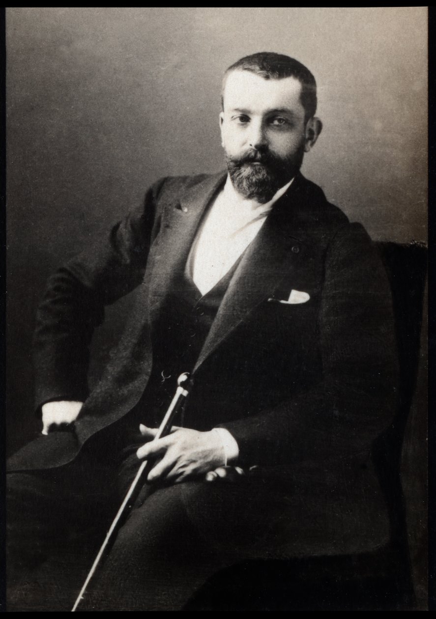 Portrét Henriho Gervexe (1852-1929), francouzského malíře. od French Photographer