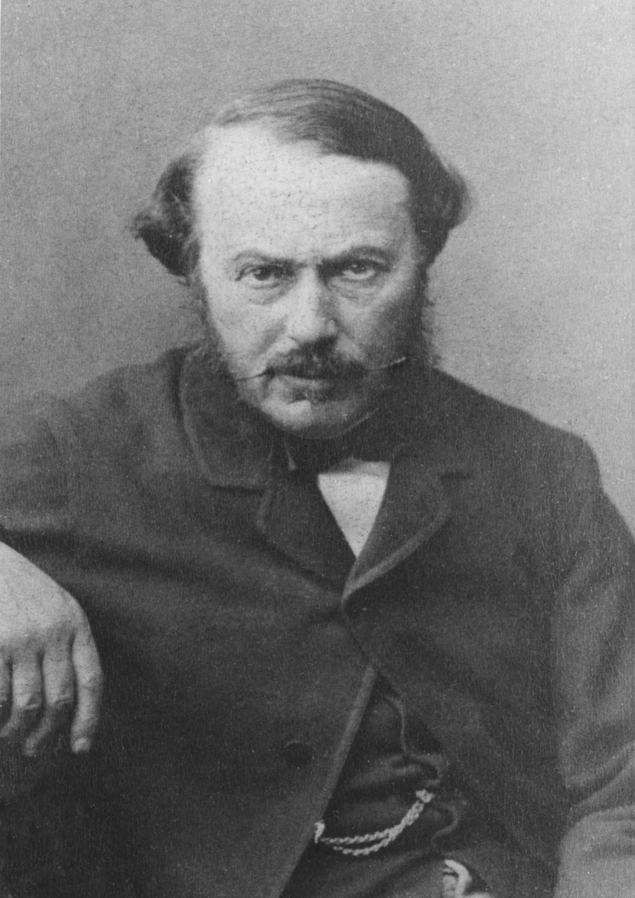 Portrét Jeana Gilberta Victora Fialina, vévody de Persigny od French Photographer