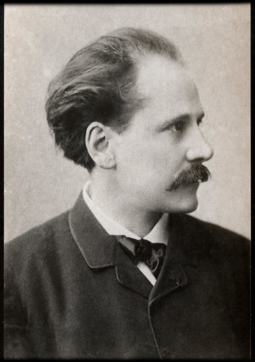 Portrét Julese Masseneta (1842-1912), francouzského skladatele. od French Photographer
