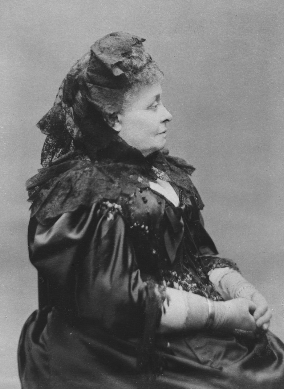Portrét Lydie Lemercier dAubernon od French Photographer