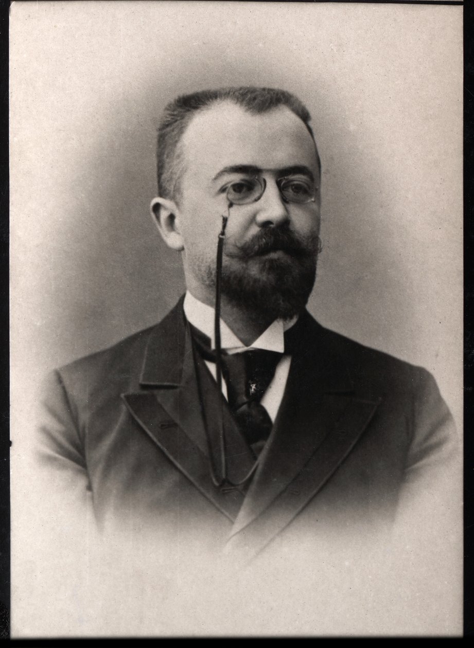 Portrét Marcela Prevosta (1862-1941), francouzského spisovatele a dramatika. od French Photographer