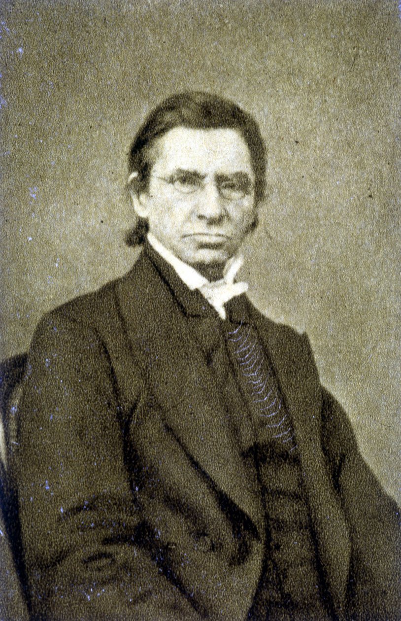Portrét Maxmiliána Emila Littrého (1801 - 1881) v roce 1869 od French Photographer