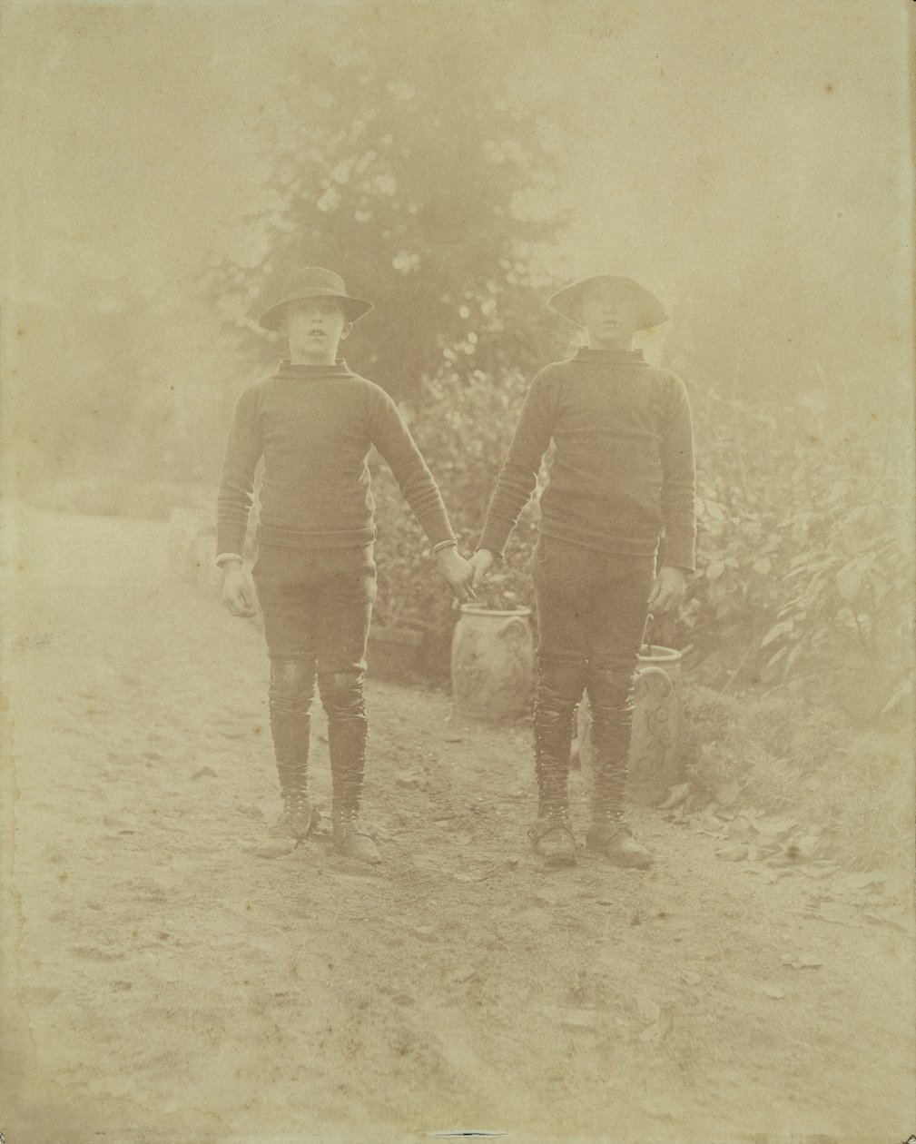 Portrét Michela Moneta a Jean-Pierre Hoschede od French Photographer