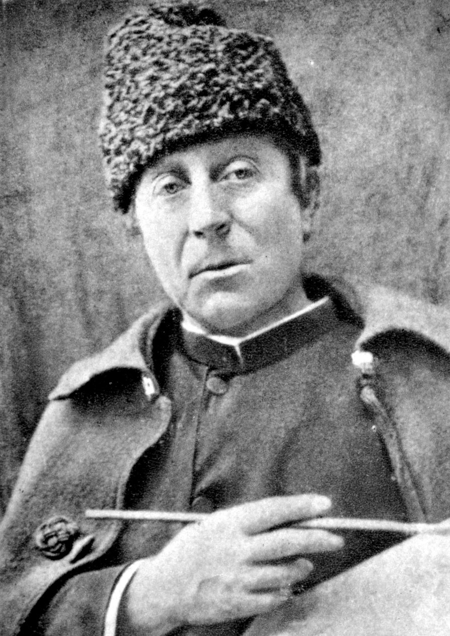 Portrét Paula Gauguina (1848-1903) francouzský malíř postimpresionista, kolem roku 1888. od French Photographer