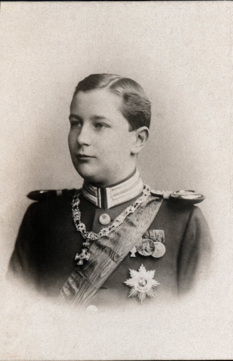 Portrét prince Eitela Friedricha Pruského (1883-1942). od French Photographer