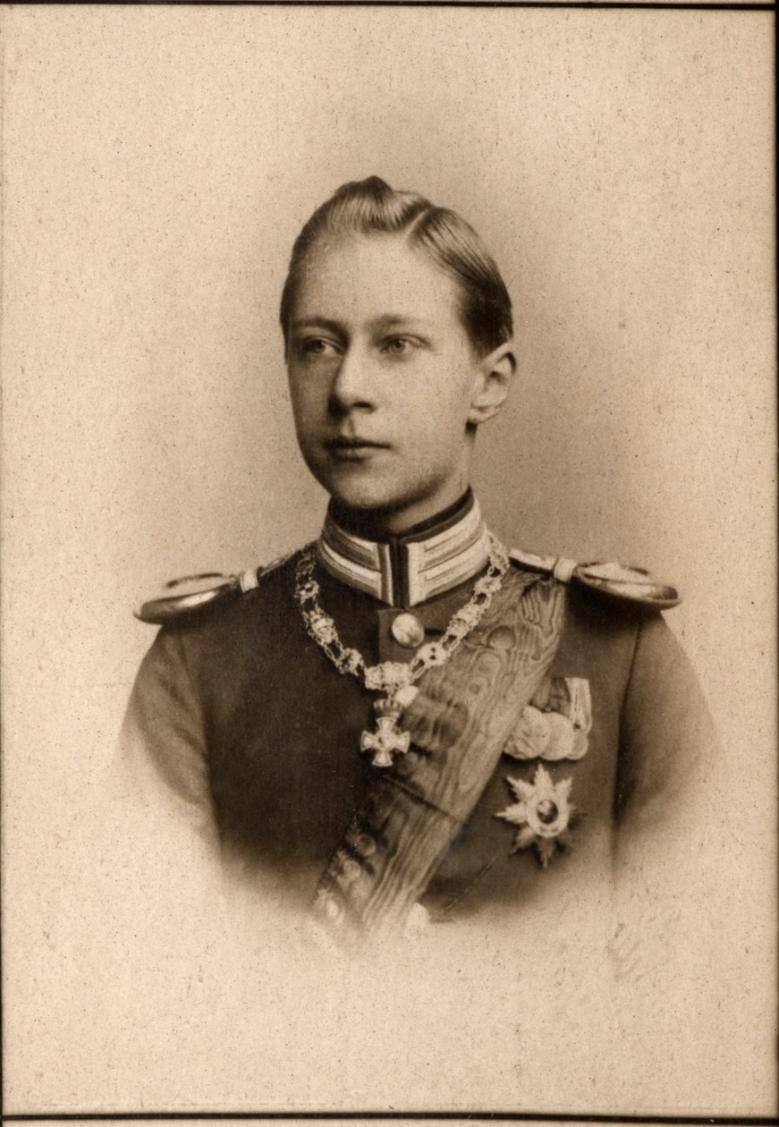 Portrét prince Williama (1882-1951), německého korunního prince od French Photographer