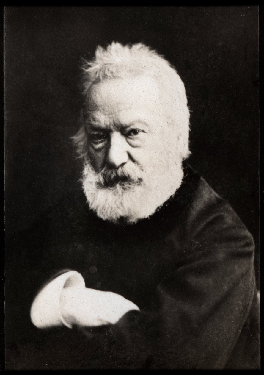 Portrét Victora Huga (1802-1885), francouzského básníka, dramatika, prozaika, esejisty. od French Photographer