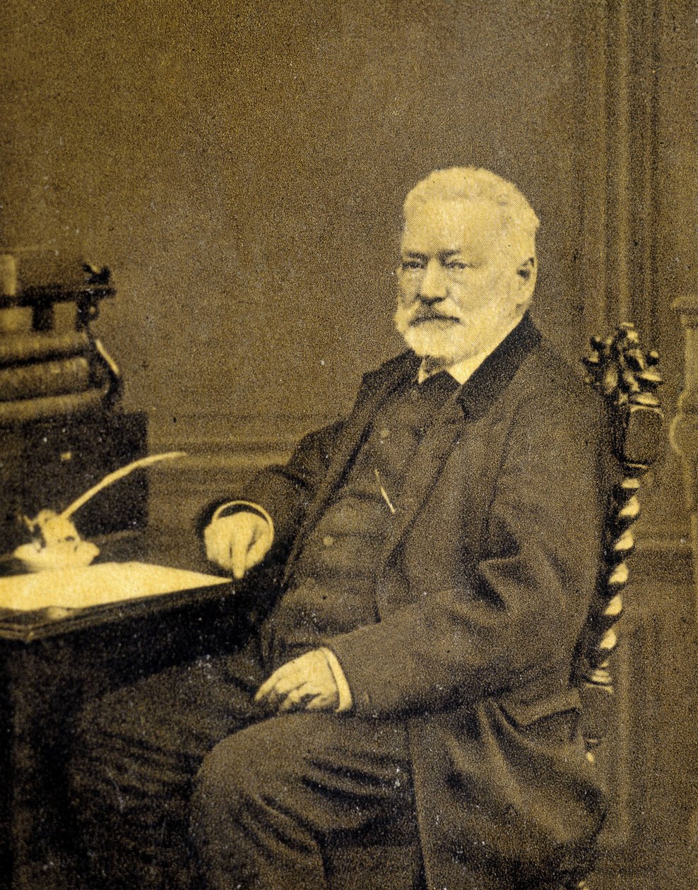 Portrét Victora Huga v roce 1872. od French Photographer