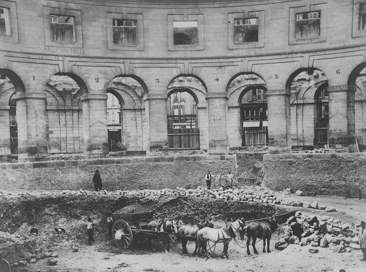 Rekonstrukce Halle au Blé, Paříž od French Photographer