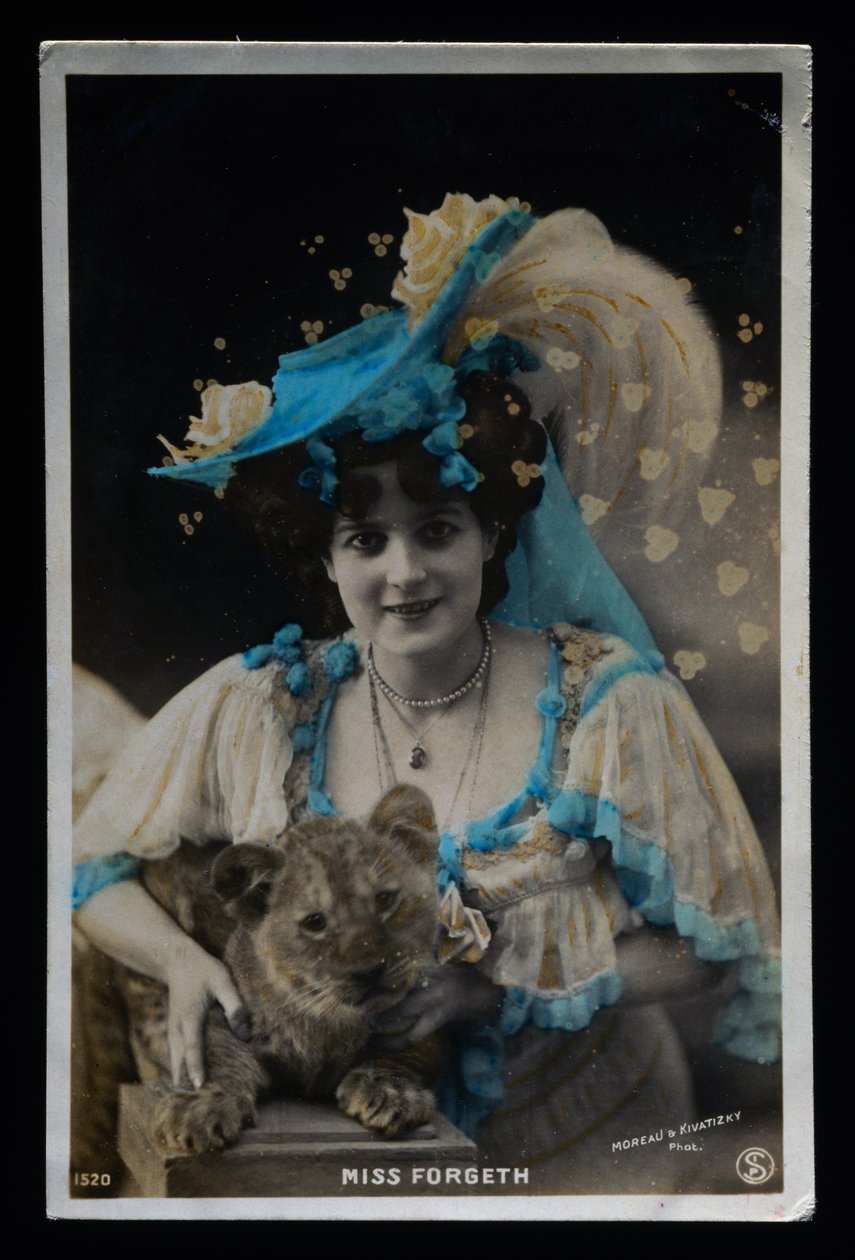 Tamer Miss Forgeth, cca 1910, pohlednice, Francie, 20. století od French Photographer