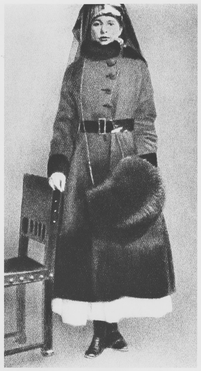 Zatčení Mata Hari dne 13. února 1917 od French Photographer