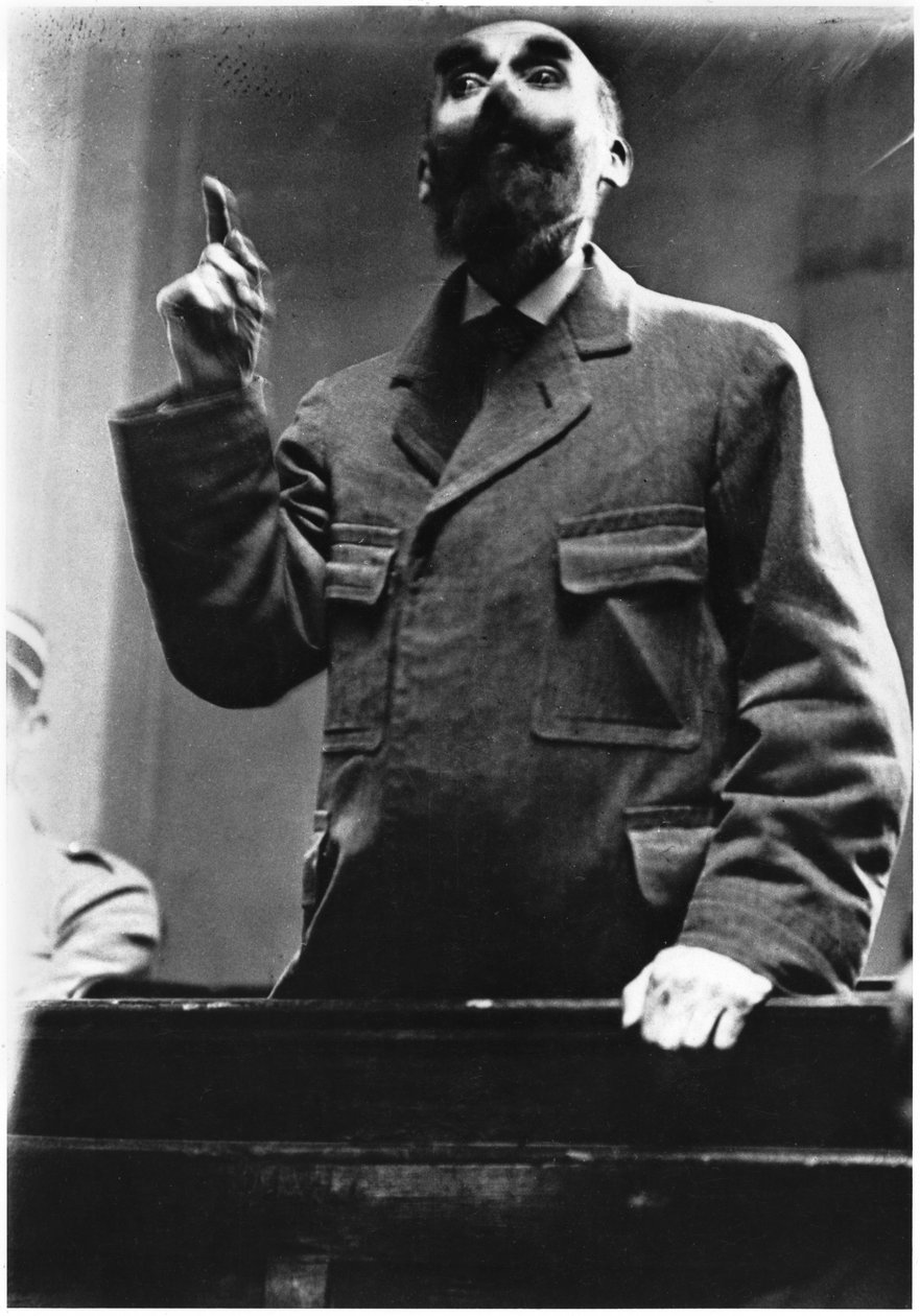 Proces s Henri Desire Landru (1869-1922) 20. listopadu 1921 od French Photographer