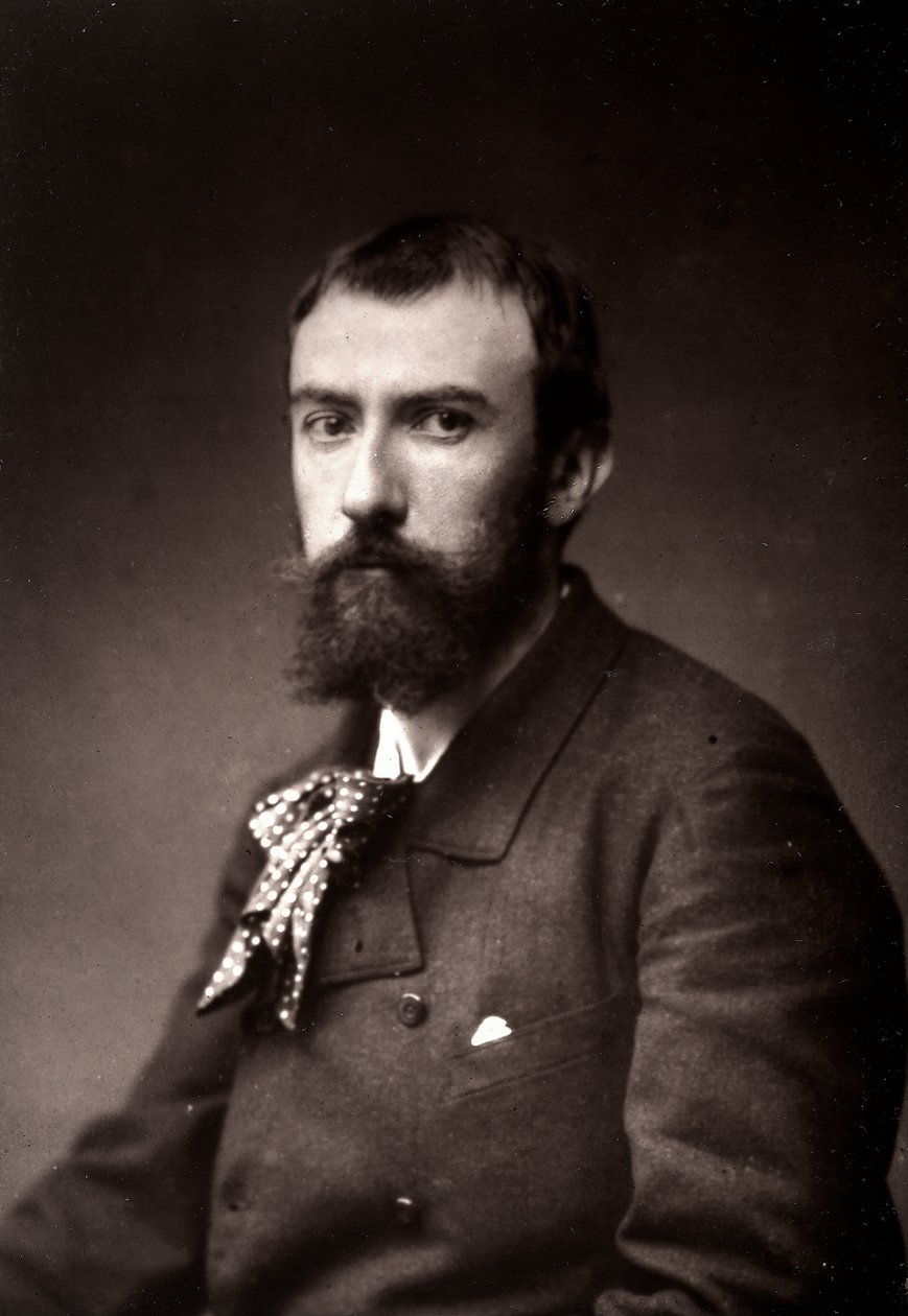 Umělec Henri Lerolle portrétoval u příležitosti pařížského salonu v roce 1885 od French Photographer