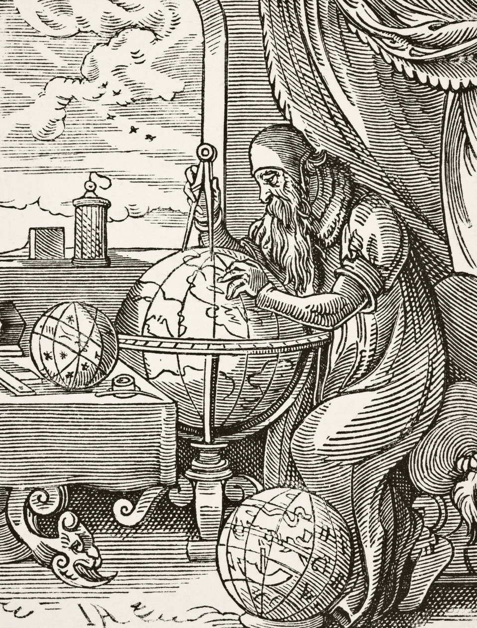 Německý astronom a kosmograf, z vědy a literatury ve středověku Paul Lacroix (1806-84), publikoval Londýn 1878 od French School
