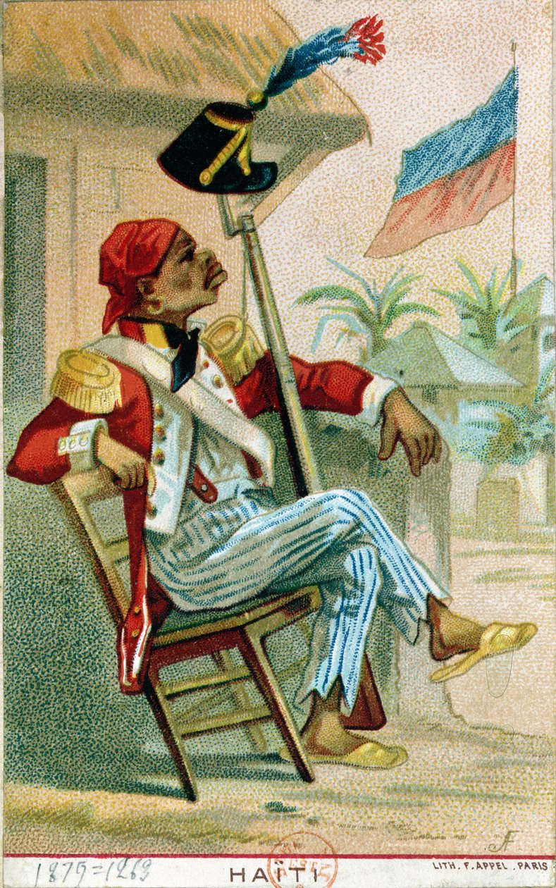 Haitský voják, 1879 od French School