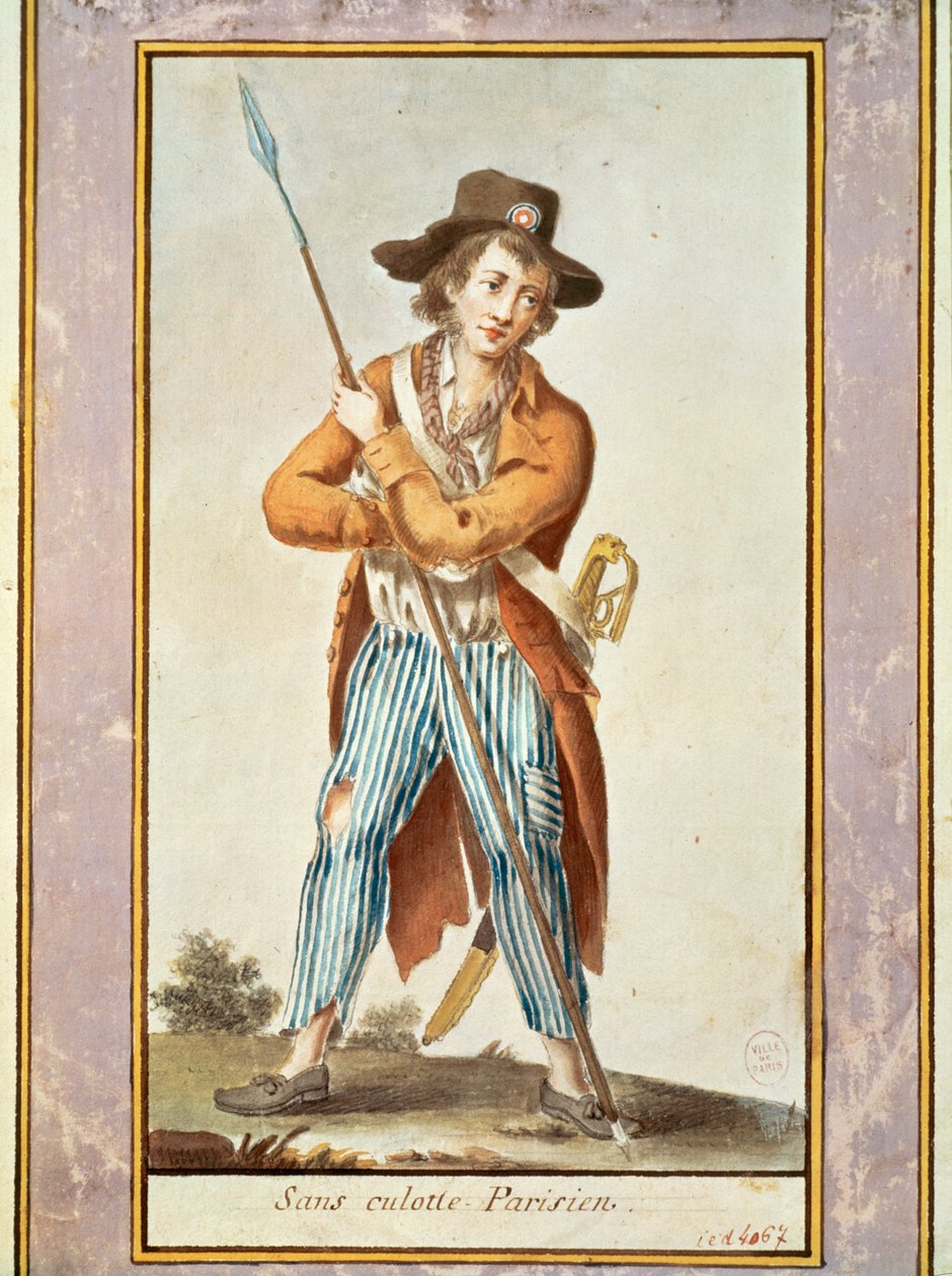 Pařížský sansculotte od French School