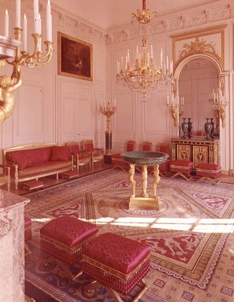Přijímací místnost v Grand Trianon (foto) od French School
