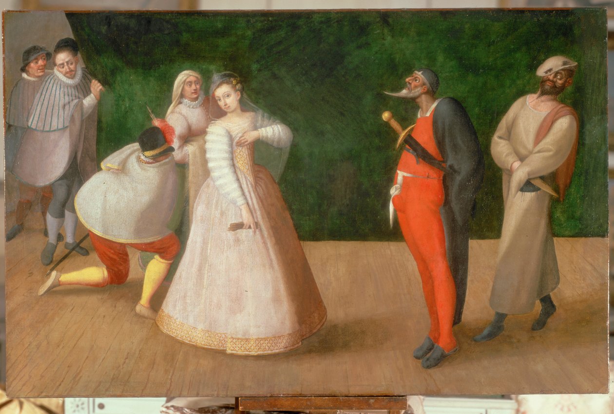 Představení Commedia dell