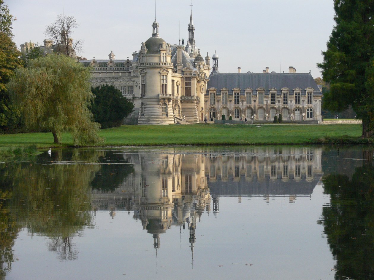 Pohled na zámek od French School