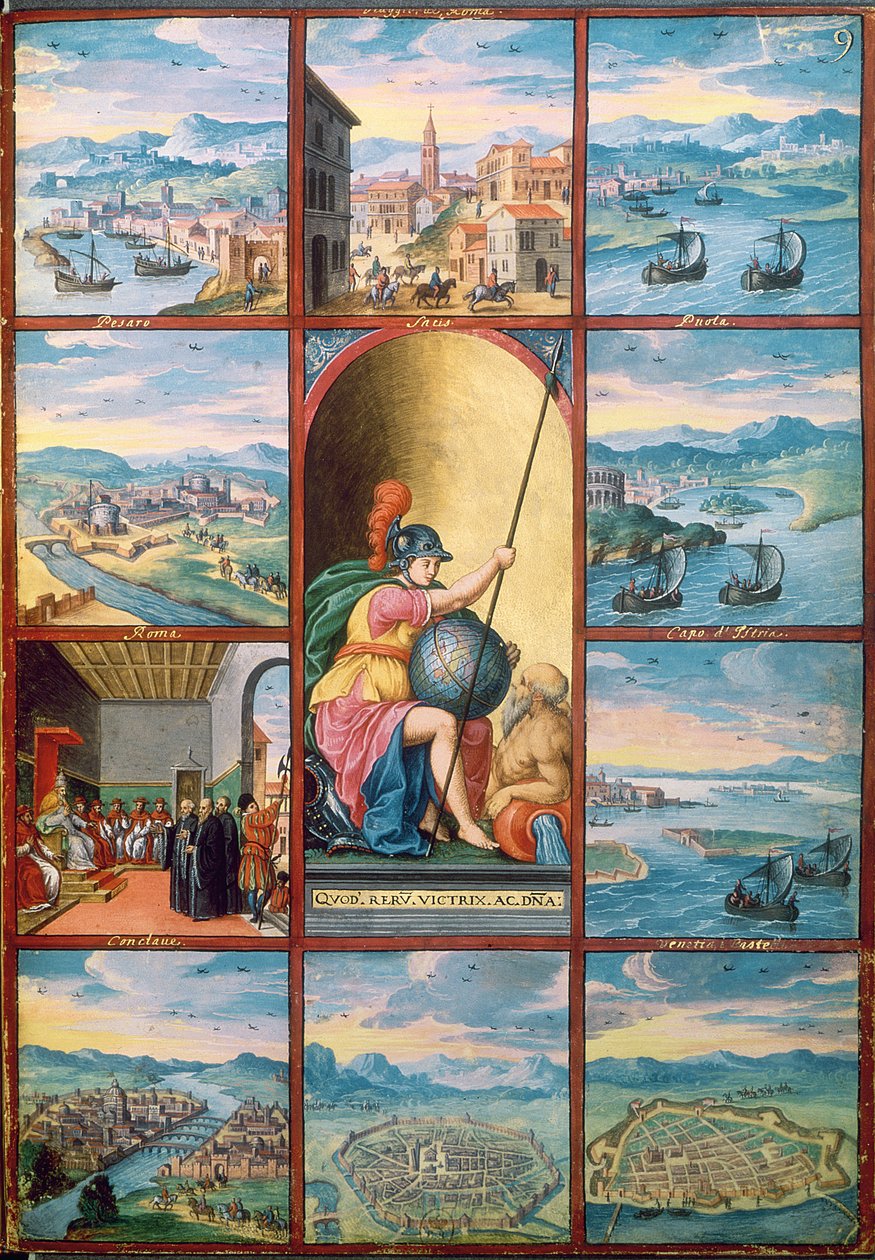 Ad 134 Místa v Itálii, z Voyage dans les Puglia od Nagiuse od French School