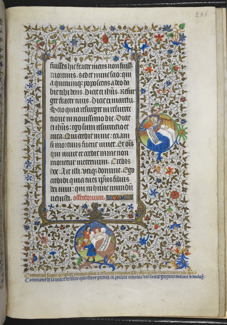 Přidat Ms 18850 f.286r Book of Hours (The Bedford Hours) c.1410-30 (inkoust, barva a zlato na pergamenu) od French School
