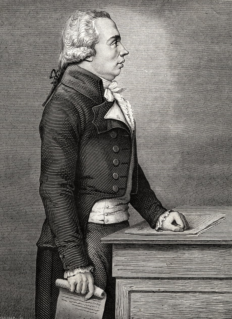 Adrien Marie Legendre, z knihy Louise Blanca (1811-82) "Histoire de la Revolution Francaise". od French School