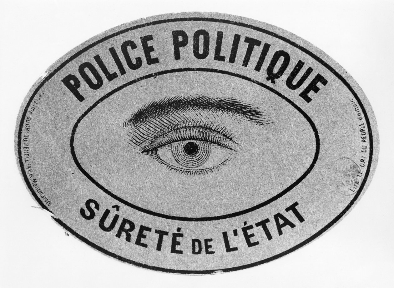 Inzerát pravděpodobně zveřejněný v novinách Le Cri du Peuple zabavený policií, 1886 od French School